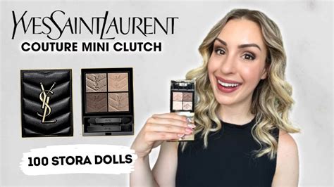 ysl mini clutch palette|ysl 100 stora dolls.